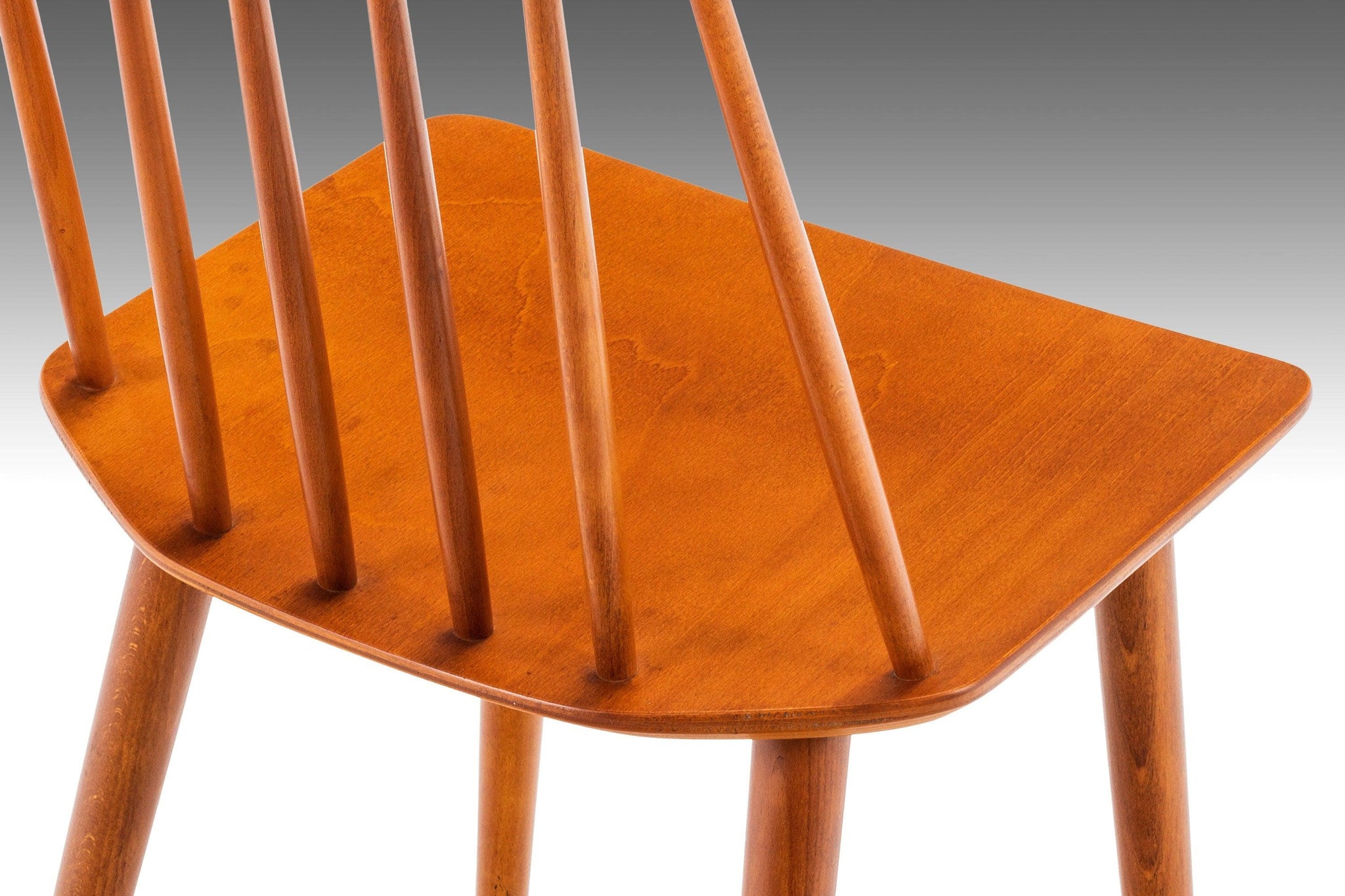 Model J 77 'Farmhouse' Chair in Teak by Folke Palsson for FDB Møbelfab