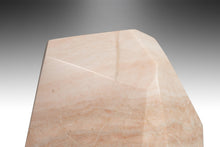 Load image into Gallery viewer, Modern Abstract Sculpture in Solid Alabaster &#39;Diamond&#39; by Mark Leblanc (1/8), USA-ABT Modern

