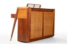 Load image into Gallery viewer, ON HOLD - Baldwin Acrosonic Piano in Walnut and Cane-ABT Modern
