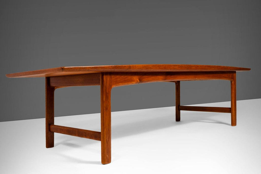 ON HOLD - Danish Modern Contoured Teak Coffee Table by Dux, c. 1960-ABT Modern