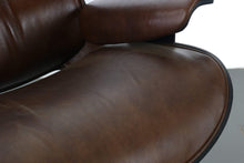 Load image into Gallery viewer, ON HOLD - Mr. Chair Recliner by Mulhauser for Plycraft in Genuine Leather w/ Complimentary Ottoman-ABT Modern
