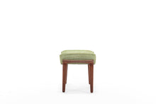 Load image into Gallery viewer, Ottoman by Ib Kofod for Larsen Kandidaten in Green Fabric-ABT Modern
