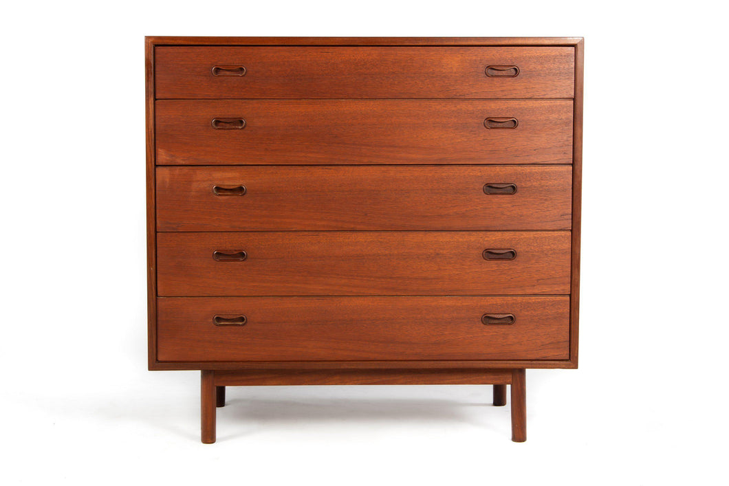 Peter Hvidt & Orla Mølgaard Nielsen Tall Boy Dresser / Chest of Drawers, Denmark-ABT Modern