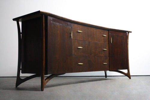 Piet Hein Sculptural Walnut Dresser for Daniel Jones Inc. NYC-ABT Modern