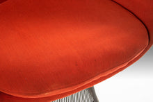 Load image into Gallery viewer, Platner Collection Lounge Chair by Warren Platner for Knoll in Original Red Knoll Fabric, c. 1972-ABT Modern
