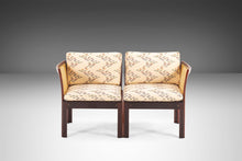 Load image into Gallery viewer, Plexus Modular Two Seater Sofa / Chairs in Rosewood &amp; Cane by Illum Wikkelsø for CFC Silkeborg, Denmark, c. 1960&#39;s-ABT Modern
