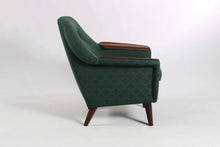 Load image into Gallery viewer, Private Listing - Danish Modern Lounge Chair with Walnut Arm Detail-ABT Modern
