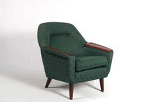 Load image into Gallery viewer, Private Listing - Danish Modern Lounge Chair with Walnut Arm Detail-ABT Modern

