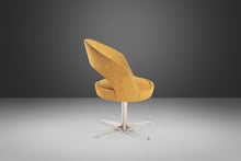 Load image into Gallery viewer, Private Listing for Bidhaus - Set of Two (2) Italian Modern Swiveling Accent Chairs in Original Gold Knit Fabric by E &amp; P Ciani for Aceray, Italy, c. 1980&#39;s-ABT Modern
