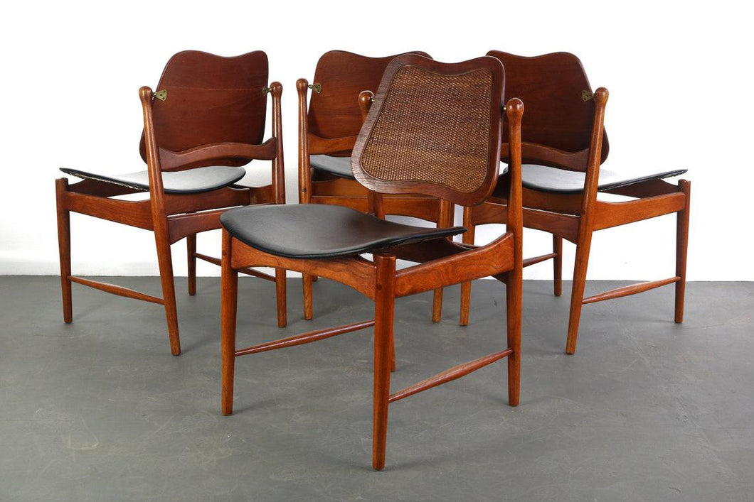 Private Listing for Soho House - A Set of Two (2) Dining Chairs Attributed to Arne Vodder Sold As-Is-ABT Modern