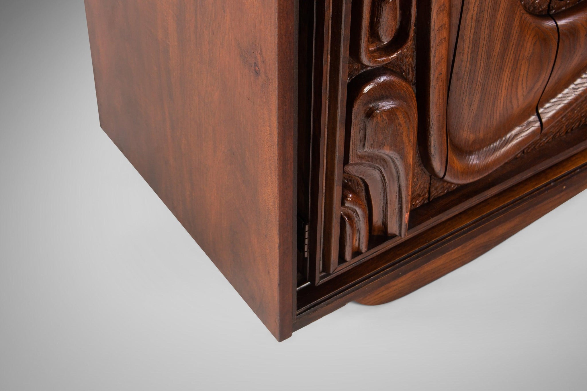 Pulaski Oceanic Tall Wardrobe / Gentlemen's Dresser, USA, c. 1960's