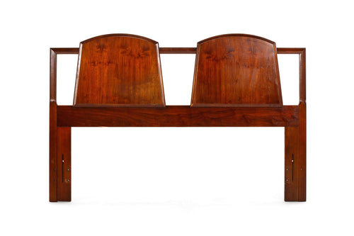 Queen Sized Headboard in Walnut by Lane-ABT Modern