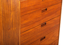 Load image into Gallery viewer, RARE Milo Baughman for Directional Five Drawer Tallboy Dresser in Walnut-ABT Modern
