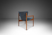 Load image into Gallery viewer, Rare Angular Lounge Chair / Armchair with Sculpted Back in Walnut After Nanna Ditzel, c. 1950s-ABT Modern
