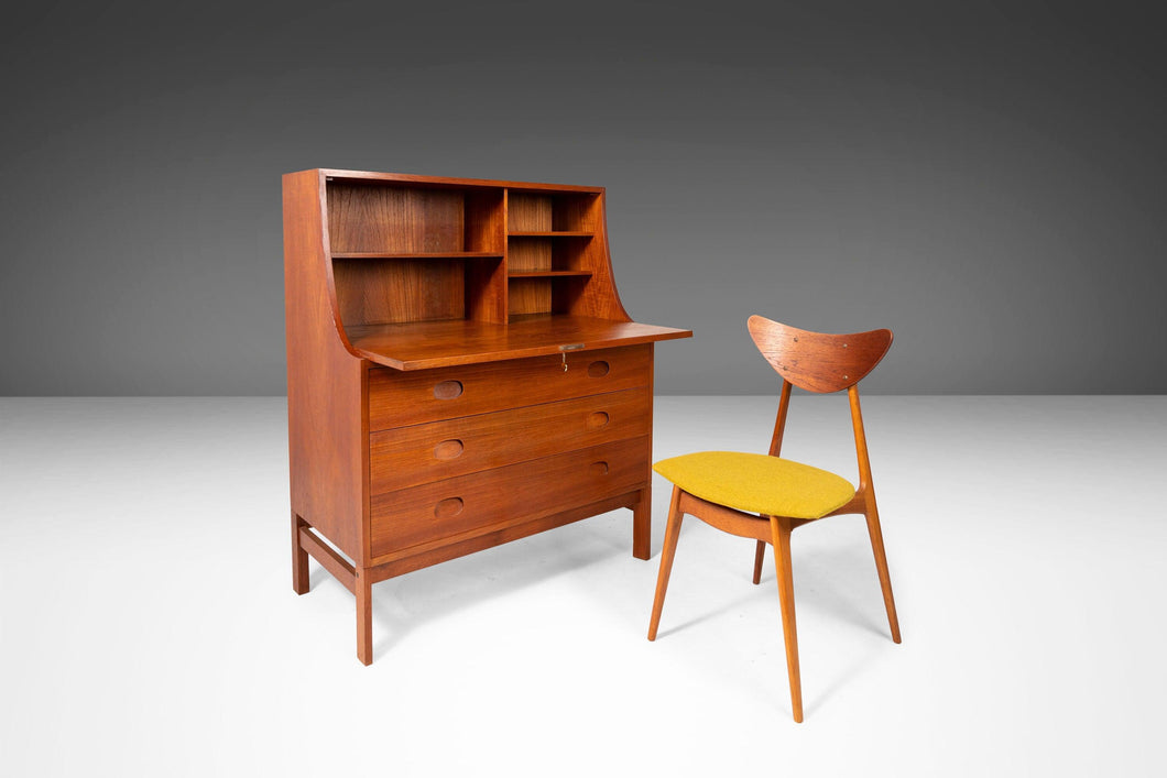 Rare Danish Modern Secretary Desk by Vitré in Teak, c. 1970s-ABT Modern