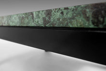 Load image into Gallery viewer, Rare Edward Wormley for Dunbar Green Marble Cocktail Table / Coffee Table Set on an Ebony Black Base, c. 1950-ABT Modern

