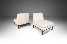 Load image into Gallery viewer, Rare Set of Two ( 2 ) Triangular Back Armless Slipper Chairs by Selig Manufacturing Co., USA, c. 1962-ABT Modern
