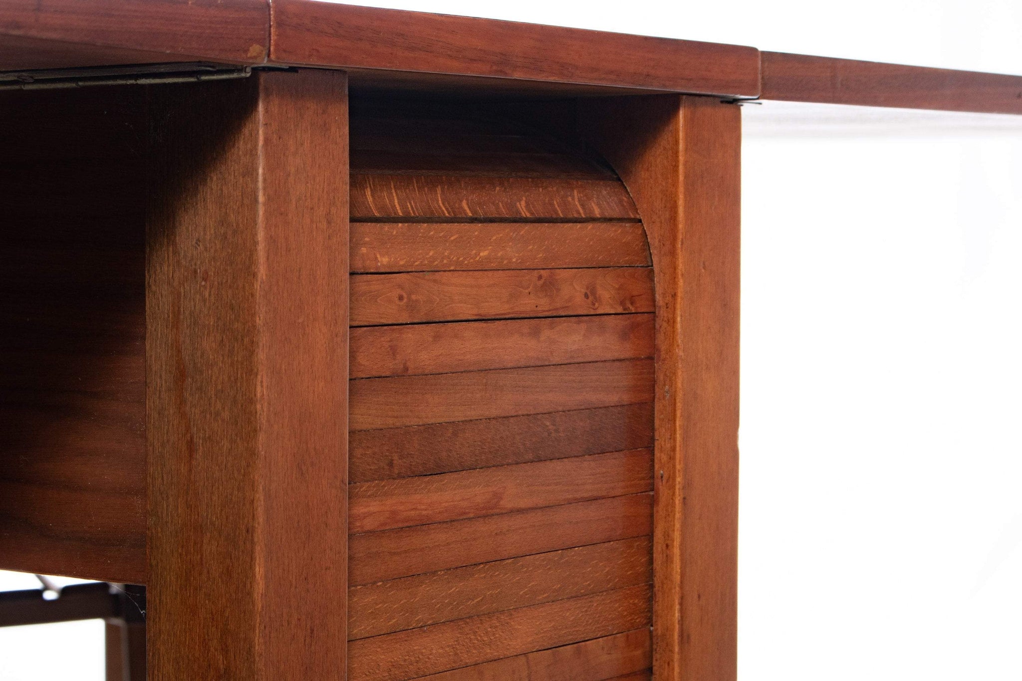 Romanian Drop Leaf Dining Table with Stow Away Four Chairs