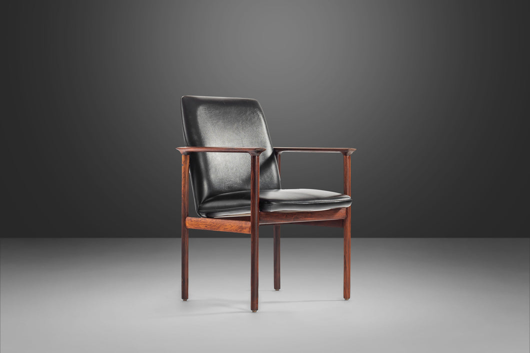 Rosewood Arm / Lounge Chair by Sven Ivar Dysthe for Dokka Møbler, Norway, c. 1960's-ABT Modern