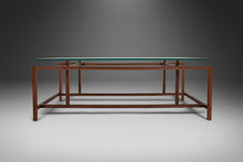 Load image into Gallery viewer, Rosewood and Glass Coffee Table by Henning Norgaard for Komfort of Denmark, c. 1965-ABT Modern
