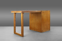 Load image into Gallery viewer, Russel Wright for Conant Ball Desk and Matching Spindle Chair in Maple, c. 1960s-ABT Modern
