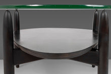 Load image into Gallery viewer, Sculptural Coffee Table / Planter Table in Ebonized Walnut by Adrian Pearsall for Craft Associates - Model R1917-TGT, c. 1950s-ABT Modern
