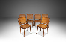 Load image into Gallery viewer, Set of (6) Bentwood Prague Model 811 Dining Chairs by Josef Frank Josef Hoffmann for Stendig Original Cane Seats &amp; Backs, Poland, c. 1960s-ABT Modern
