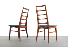 Load image into Gallery viewer, Set of 8 Danish Modern Teak Ladder Back Niels Koefoeds Dining Chairs Hornslet-ABT Modern
