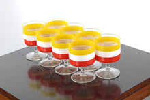 Load image into Gallery viewer, Set of 8 Mid Century Drinking Glasses by Georges Briard-ABT Modern
