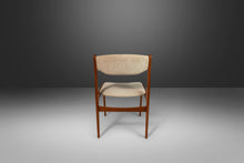 Load image into Gallery viewer, Set of Eight (8) Scandinavian Dining Chairs in Teak and Original Oatmeal Fabric, c. 1970s-ABT Modern
