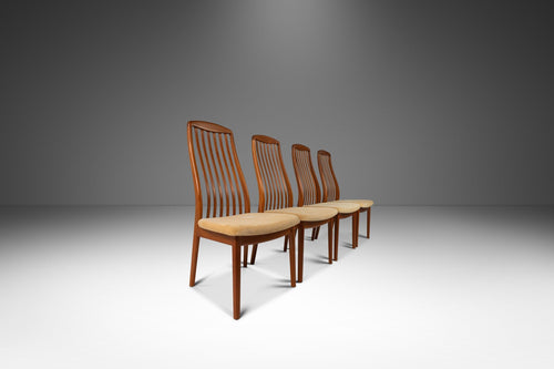 Set of Four (4) Danish Modern Dining Chairs by Preben Schou Andersen for Schou Andersen Møbelfabrik, Denmark, c. 1970's-ABT Modern