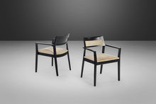 Load image into Gallery viewer, Set of Four (4) Krusin Armchairs in Ebonized Oak by Marc Krusin for Knoll, USA, c. 2000&#39;s-ABT Modern
