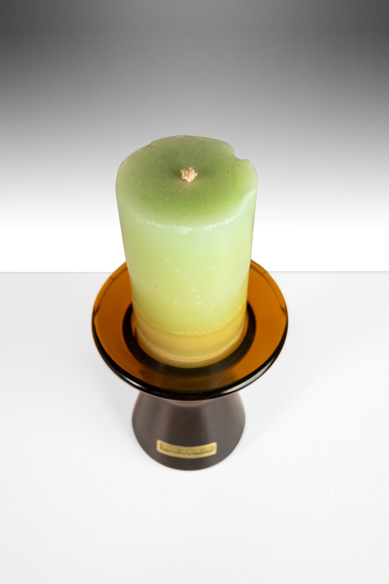 Modern Glass Cylinder Tealight Candle Holder