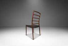 Load image into Gallery viewer, Set of Four (4) Niels Møller Model No. 82 Side Chairs in Rosewood &amp; Leather for J.L. Møllers Møbelfabrik, Denmark, c. 1960&#39;s-ABT Modern
