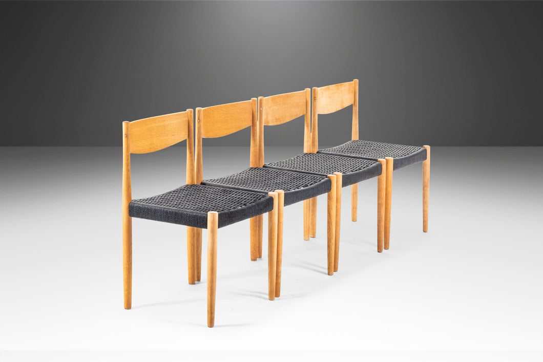 Set of Four (4) Poul Volther for Frem Rojle Danish Modern Dining Chairs, Denmark, c. 1960's-ABT Modern