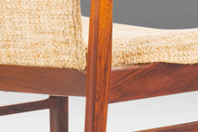 Load image into Gallery viewer, Set of Four (4) Rare Dining Chairs by Erik Buch for Orum Mobler in Rosewood &amp; Original Tweed, Denmark, c. 1960&#39;s-ABT Modern

