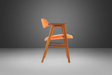 Load image into Gallery viewer, Set of Four (4) Rare Model 42 Arm Chairs in Teak and Vinyl by Erik Kirkegaard for Høng Stolefabrik, Denmark, c. 1950&#39;s-ABT Modern
