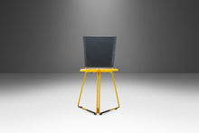 Load image into Gallery viewer, Set of Four (4) Seccose Chairs in Patina Yellow &amp; Black Designed by Gaspare Cairoli, Italy, c. 1980&#39;s-ABT Modern
