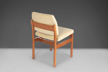 Load image into Gallery viewer, Set of Six (6) Dining Chairs in Walnut and Original Vinyl in the Manner of Jens Risom, c. 1960s-ABT Modern
