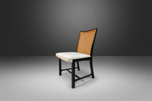 Load image into Gallery viewer, Set of Six (6) Ebony Lacquered Dining Chairs with Cane Backs by Michael Taylor for Baker Furniture, c. 1960s-ABT Modern
