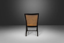 Load image into Gallery viewer, Set of Six (6) Ebony Lacquered Dining Chairs with Cane Backs by Michael Taylor for Baker Furniture, c. 1960s-ABT Modern
