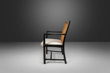 Load image into Gallery viewer, Set of Six (6) Ebony Lacquered Dining Chairs with Cane Backs by Michael Taylor for Baker Furniture, c. 1960s-ABT Modern
