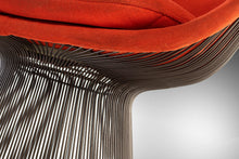 Load image into Gallery viewer, Set of Two (2) Lounge Chairs by Warren Platner for Knoll in Original Red Knoll Fabric, c. 1966-ABT Modern
