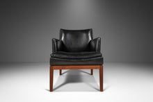 Load image into Gallery viewer, Set of Two (2) Mid Century Modern Lounge Chairs by Marble Imperial in Leatherette &amp; Walnut, USA, c. 1960&#39;s-ABT Modern

