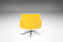 Load image into Gallery viewer, Set of Two (2) Swivel Lounge Chairs in Canary Yellow by Vincent Cafiero for Knoll, USA, c. 1960&#39;s-ABT Modern
