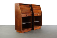Load image into Gallery viewer, Set of Two Night Stands by Declaration for Drexel in Rich Walnut-ABT Modern
