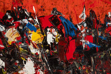 Load image into Gallery viewer, Signed Abstract Expressionist Oil Painting by John Kinnear, Canada, c. 1970-ABT Modern
