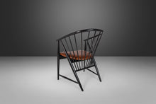 Load image into Gallery viewer, Single Ebonized Spindle Back Sun Feather Chair by Sonna Rosen, Sweden-ABT Modern
