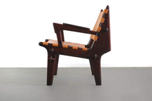 Load image into Gallery viewer, Single Lounge Chair by Angel Pazmino, 1960s Mid-Century Modern Rosewood and Leather-ABT Modern
