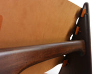 Load image into Gallery viewer, Single Lounge Chair by Angel Pazmino, 1960s Mid-Century Modern Rosewood and Leather-ABT Modern
